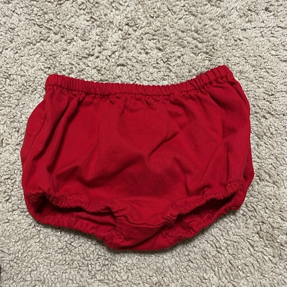 Beautiful baby girl smocked Christmas dress by Edgehill Collection, 12 mo. - Picture 7 of 7